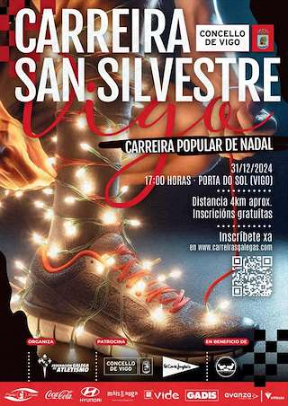 Fechas, información, programa, cartel, imágenes, mapa y ubicación de San Silvestre (2025)  en  Vigo