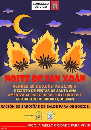 Fechas, información, programa, cartel, imágenes, mapa y ubicación de San Xoán de Beade  en  Vigo