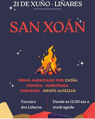 Fechas, información, programa, cartel, imágenes, mapa y ubicación de San Xoán de Liñares  en  Vigo