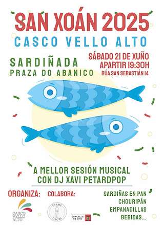 Fechas, información, programa, cartel, imágenes, mapa y ubicación de San Xoán de O Casco Vello Alto  en  Vigo