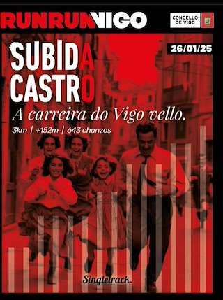 Fechas, información, programa, cartel, imágenes, mapa y ubicación de XVIII Subida ao Castro  en  Vigo