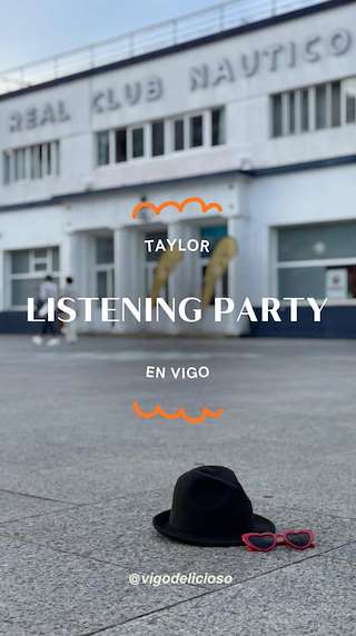 Fechas, información, programa, cartel, imágenes, mapa y ubicación de Taylor Listening Party (2025)  en  Vigo