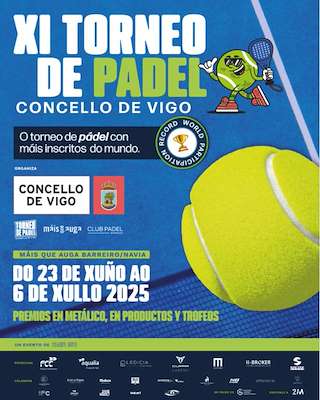 Fechas, información, programa, cartel, imágenes, mapa y ubicación de XI Torneo de Pádel  en  Vigo