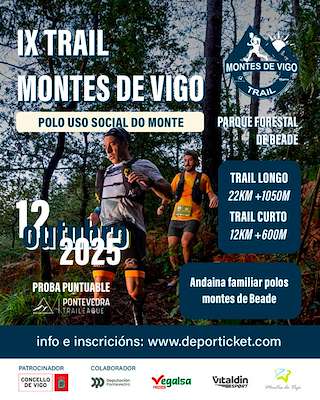 Fechas, información, programa, cartel, imágenes, mapa y ubicación de IX Trail Montes de Vigo (2025)