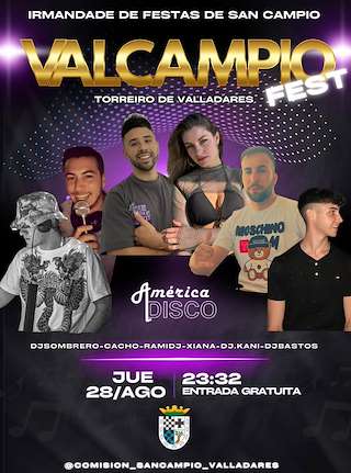 Fechas, información, programa, cartel, imágenes, mapa y ubicación de Valcampio Fest  en  Vigo