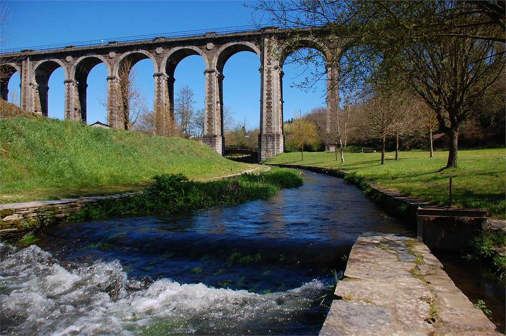 Viaducto Da Chanca En Lugo