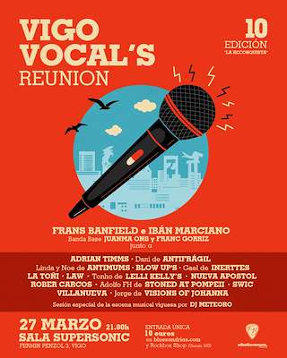 Fechas, información, programa, cartel, imágenes, mapa y ubicación de X Vigo Vocal´s Reunion