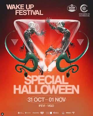 Fechas, información, programa, cartel, imágenes, mapa y ubicación de Wake Up Festival Special Halloween (2025)  en  Vigo