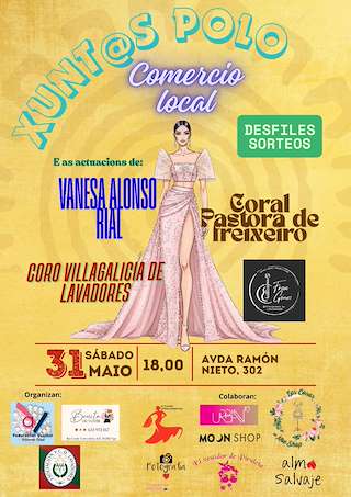 Fechas, información, programa, cartel, imágenes, mapa y ubicación de Xuntos polo Comercio Local  en  Vigo