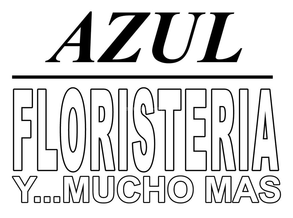 logotipo Azul - Acuario Floristería