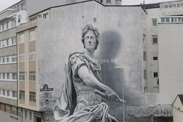 Mural De Julio C Sar En Lugo