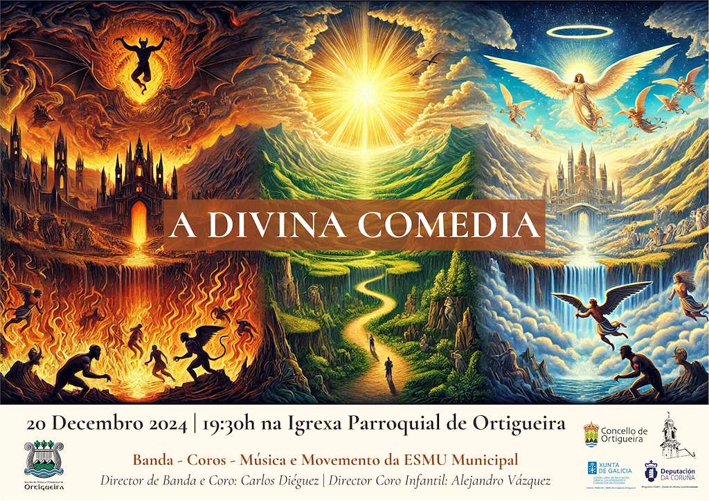 A Divina Comedia (2024) en Ortigueira