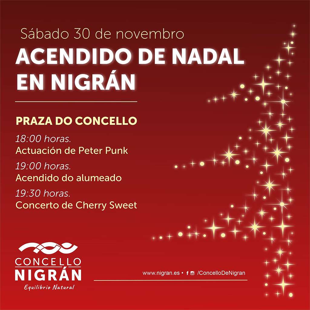 Acendido de Nadal (2024) en Nigrán