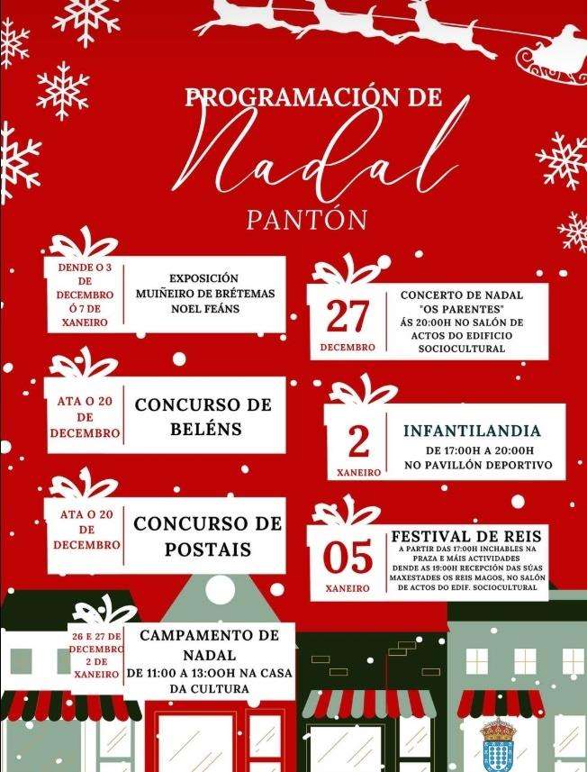 Actividades de Nadal - Festival de Reis (2024-2025) en Pantón