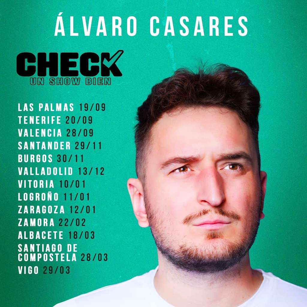 Álvaro Casares - Chek! Un show bien (2025) en Santiago de Compostela