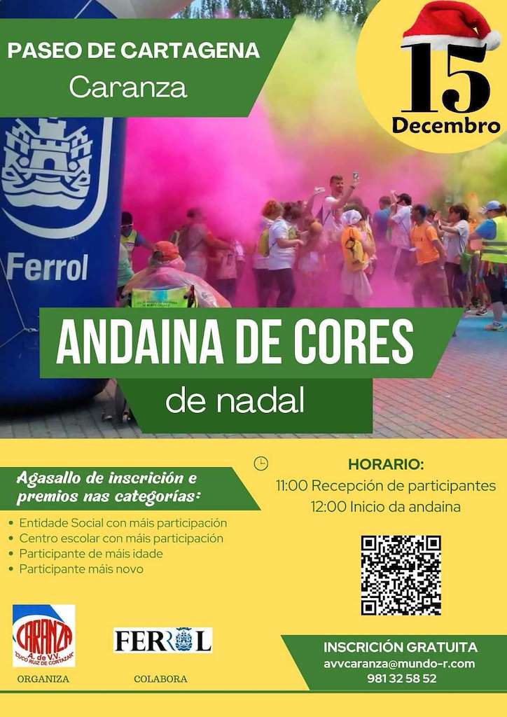 Andaina de Cores de Caranza (2024) en Ferrol