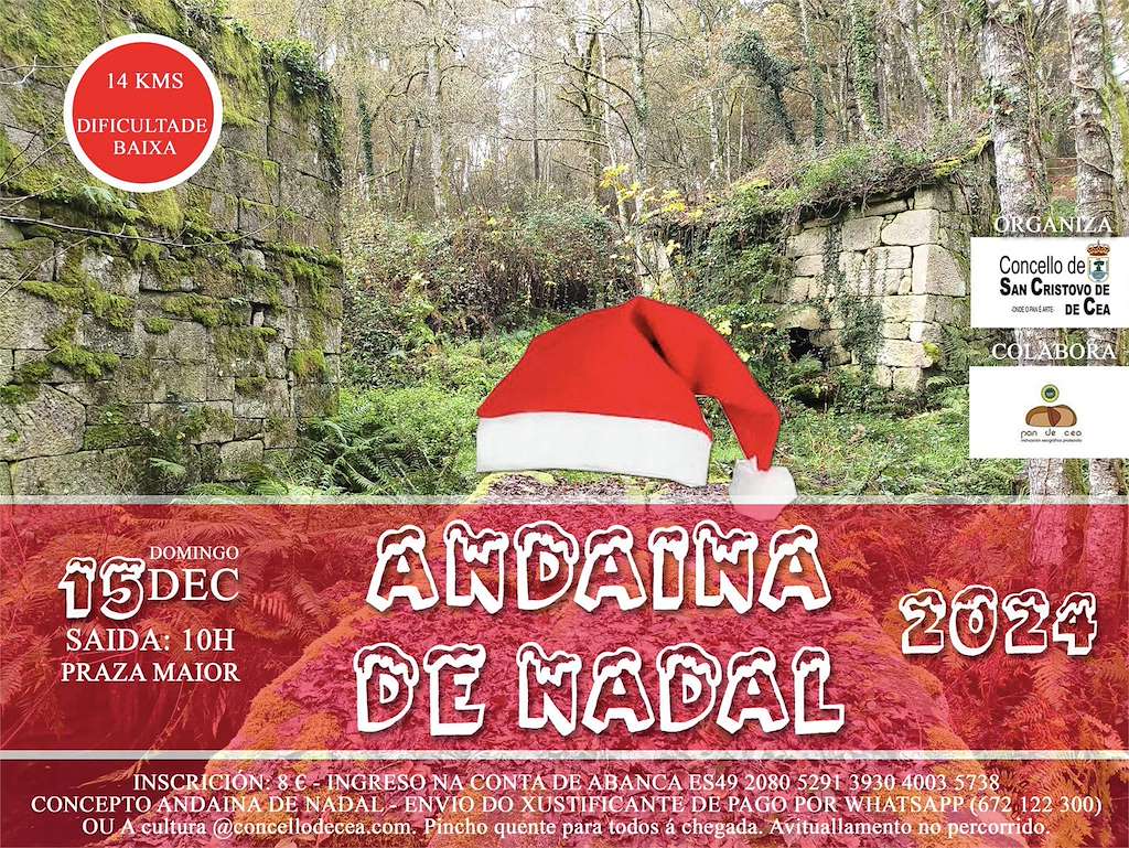 Andaina de Nadal (2024) en San Cristovo de Cea