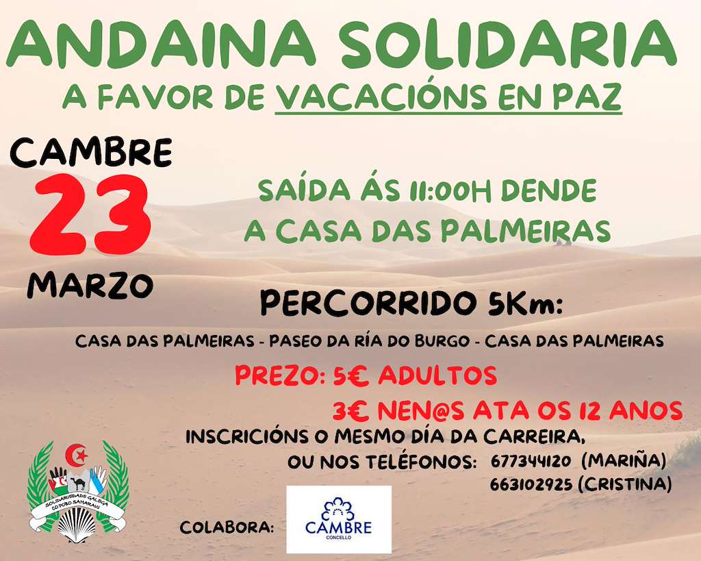 Andaina Solidaria  en Cambre