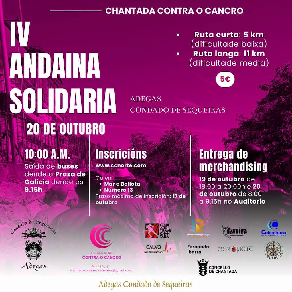 IV Andaina Solidaria Chantada Contra o Cancro