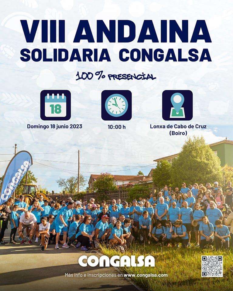 VIII Andaina Solidaria Congalsa (2024) en Ribeira