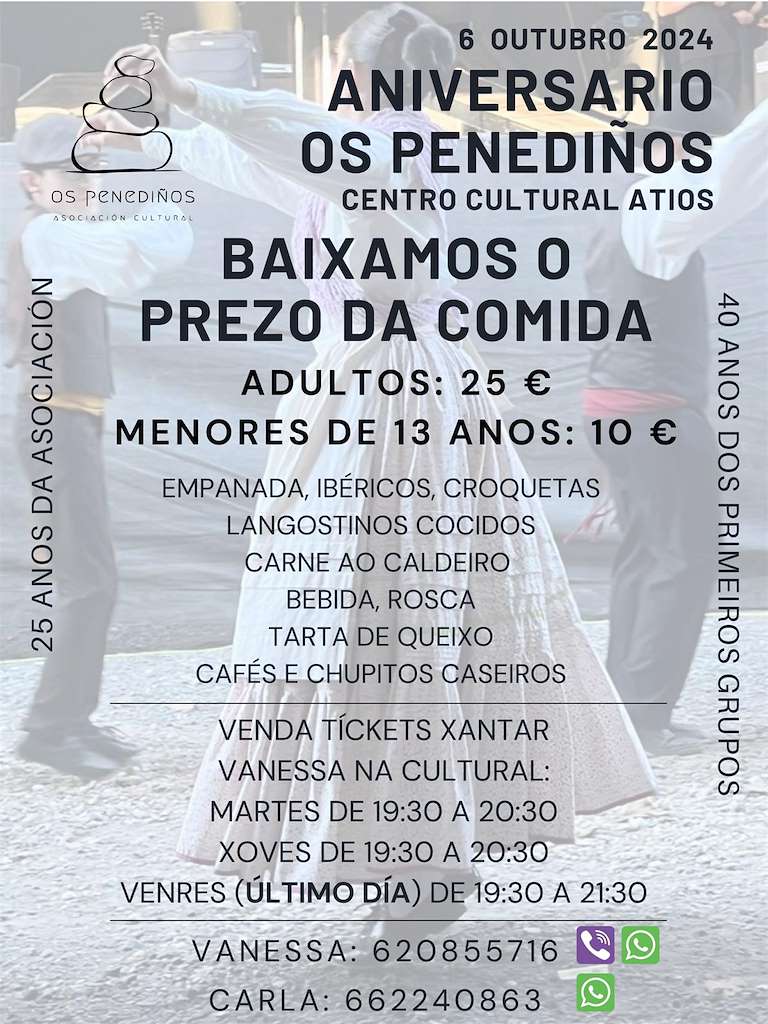 Aniversario Os Penediños de Atios en O Porriño