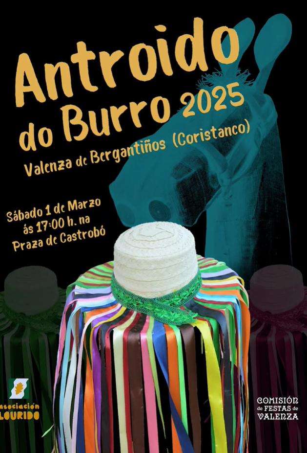 Antroido do Burro (2025) en Coristanco