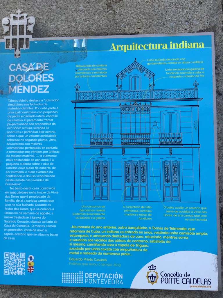 Arquitectura Indiana de Ponte Caldelas