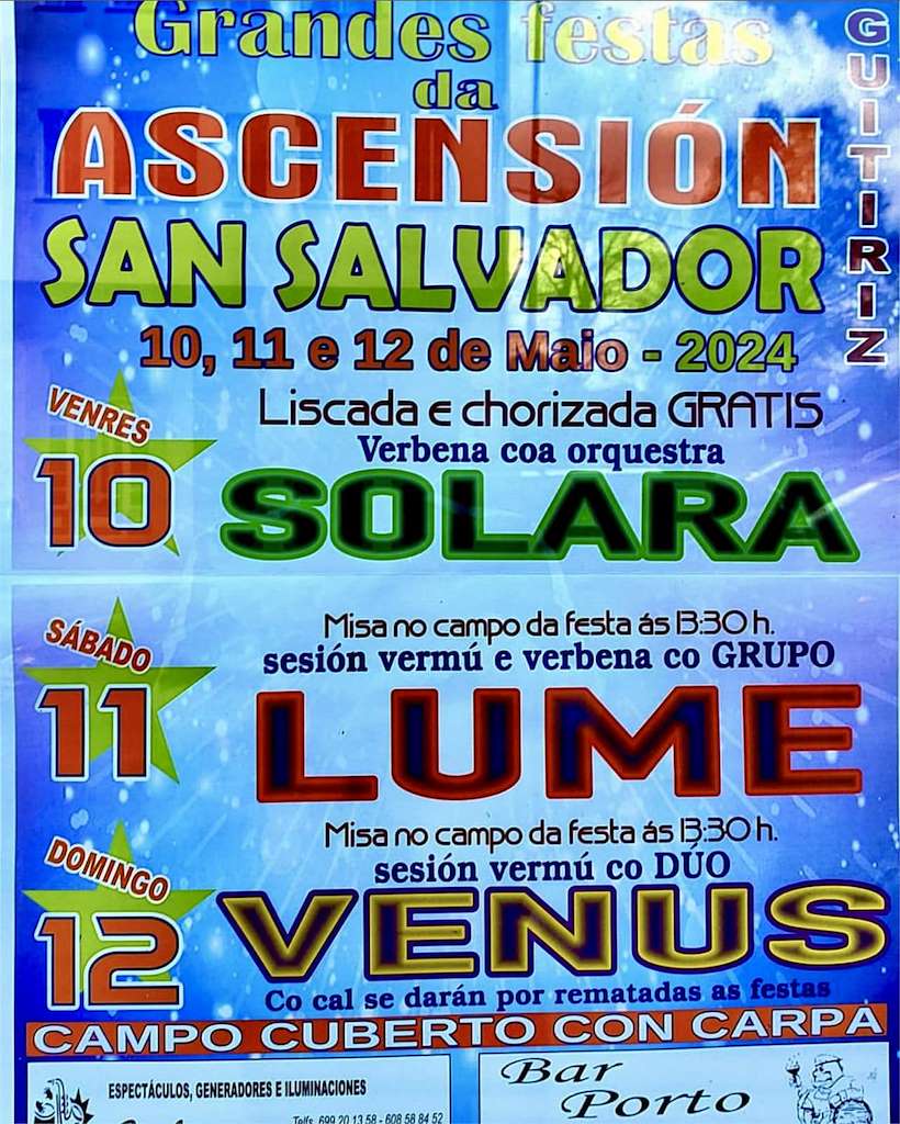 Ascensión de San Salvador en Guitiriz