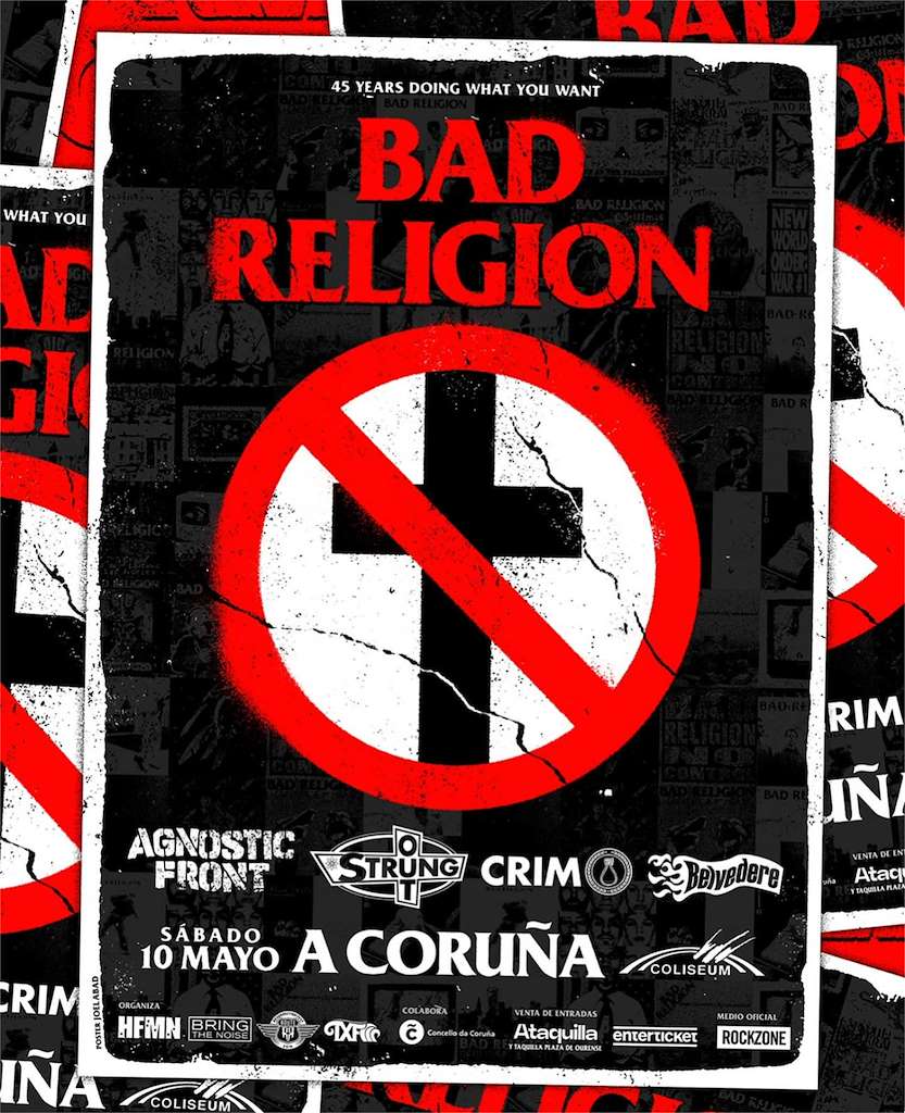 Bad Religion - 45 Years (2025) en A Coruña