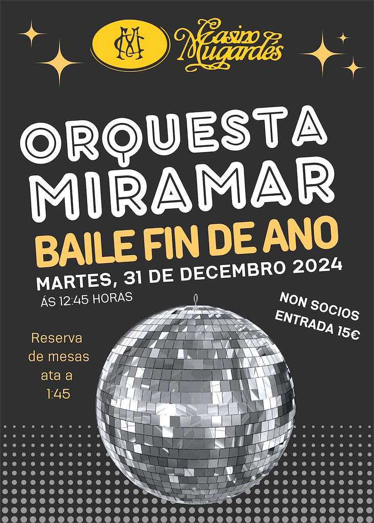 Baile de Fin de Ano do Casino (2024) en Mugardos