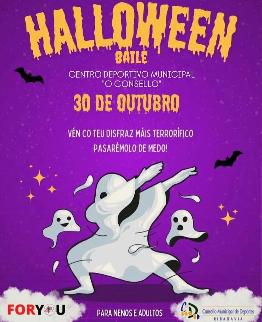 Baile de Halloween en Ribadavia