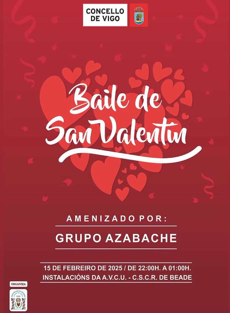 Baile de San Valentín de Beade (2025) en Vigo