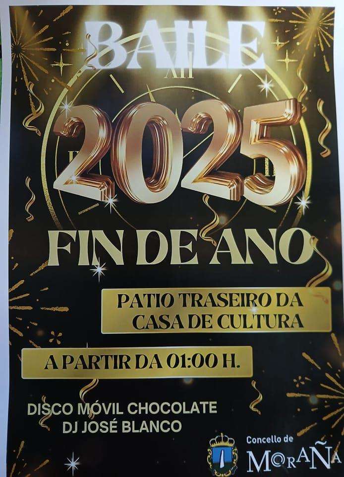 Baile Fin de Ano (2024) en Moraña