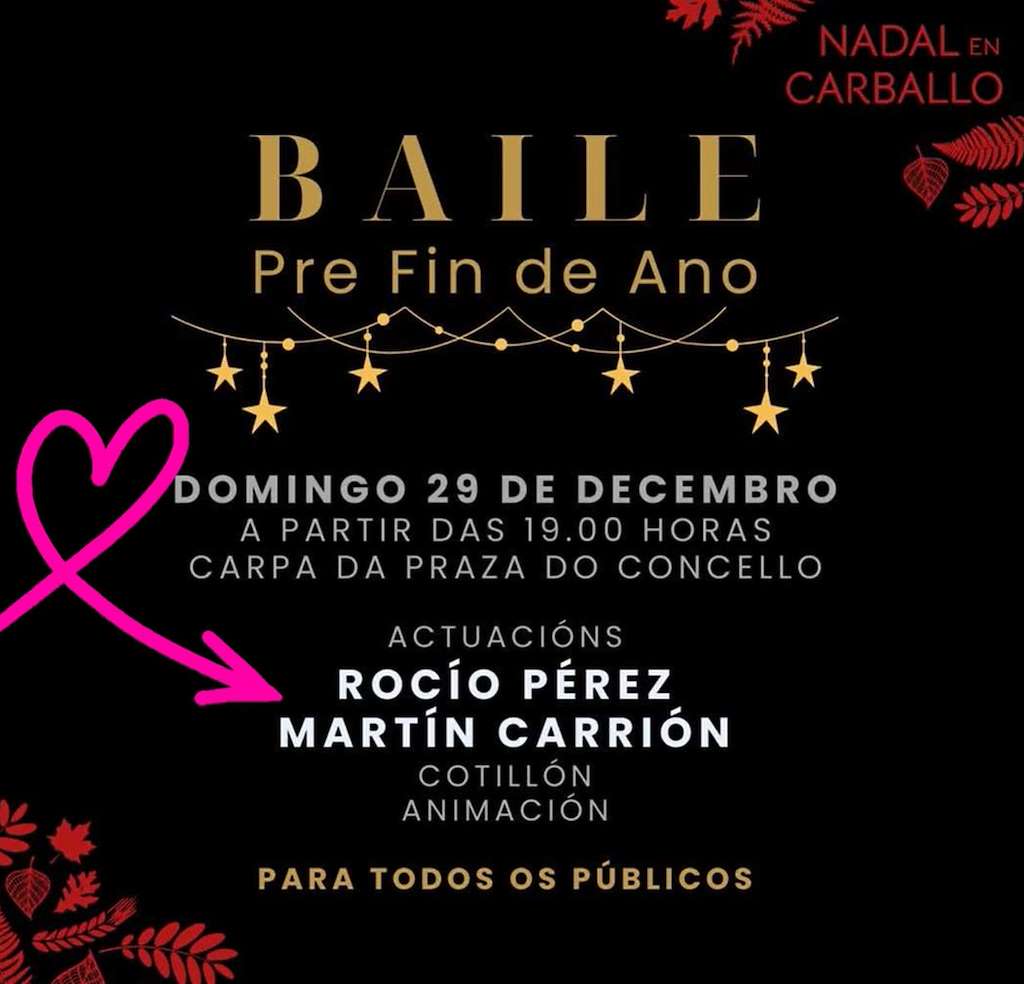 Baile Pre Fin de Ano (2024) en Carballo