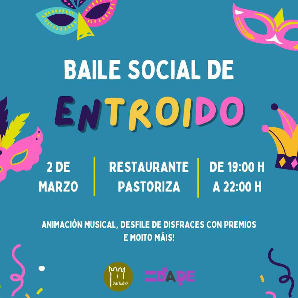 Baile Social de Entroido (2025) en Vimianzo