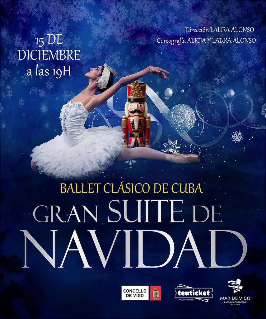 Ballet Clásico de Cuba - Gran Suite de Navidad (2024) en Vigo