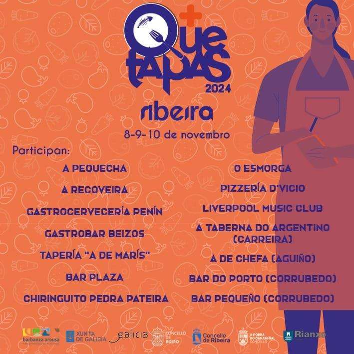 X Barbanza Arousa + Q Tapas (2024) en Ribeira