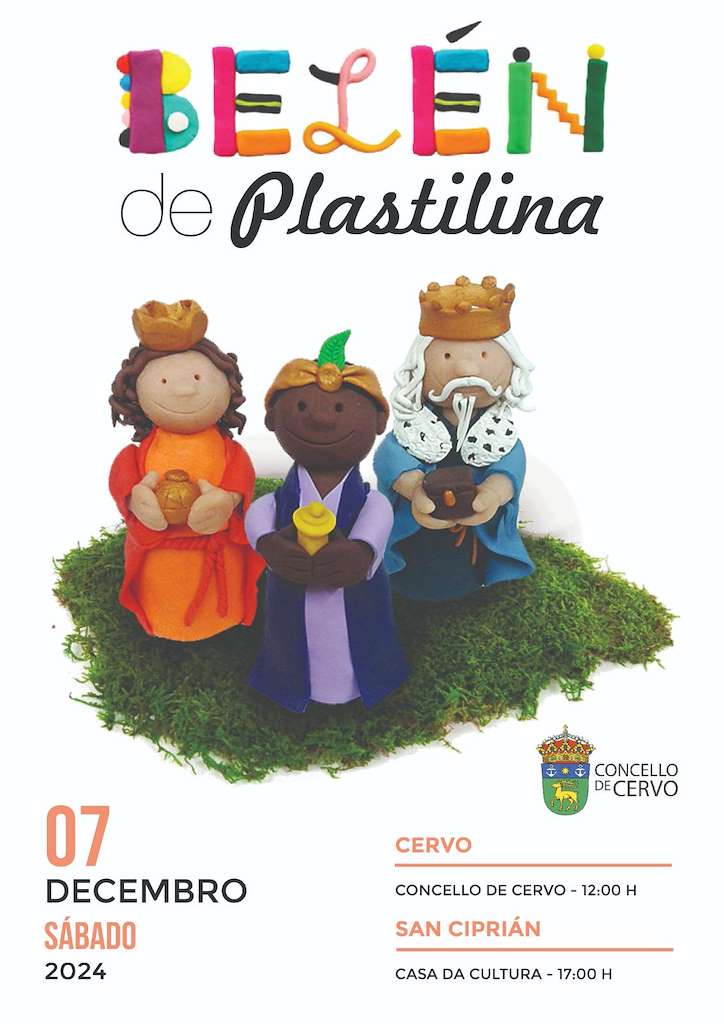 Belén de Plastilina (2024) en Cervo