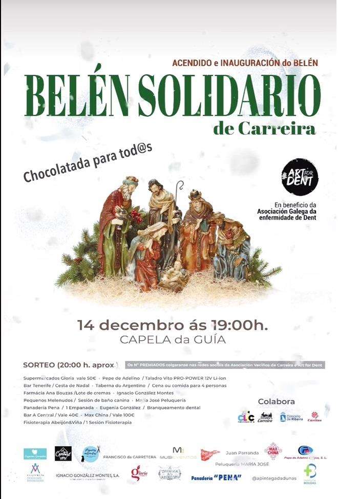 Belen Solidario de Carreira (2024) en Ribeira