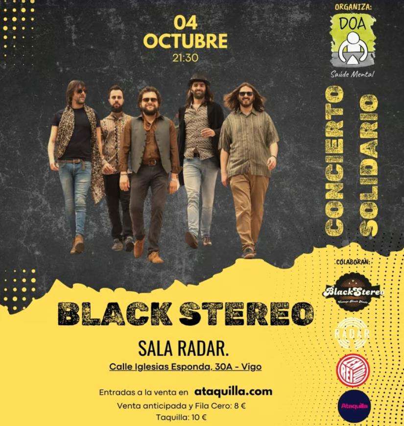 Black Stereo en Concierto (2024) en Vigo