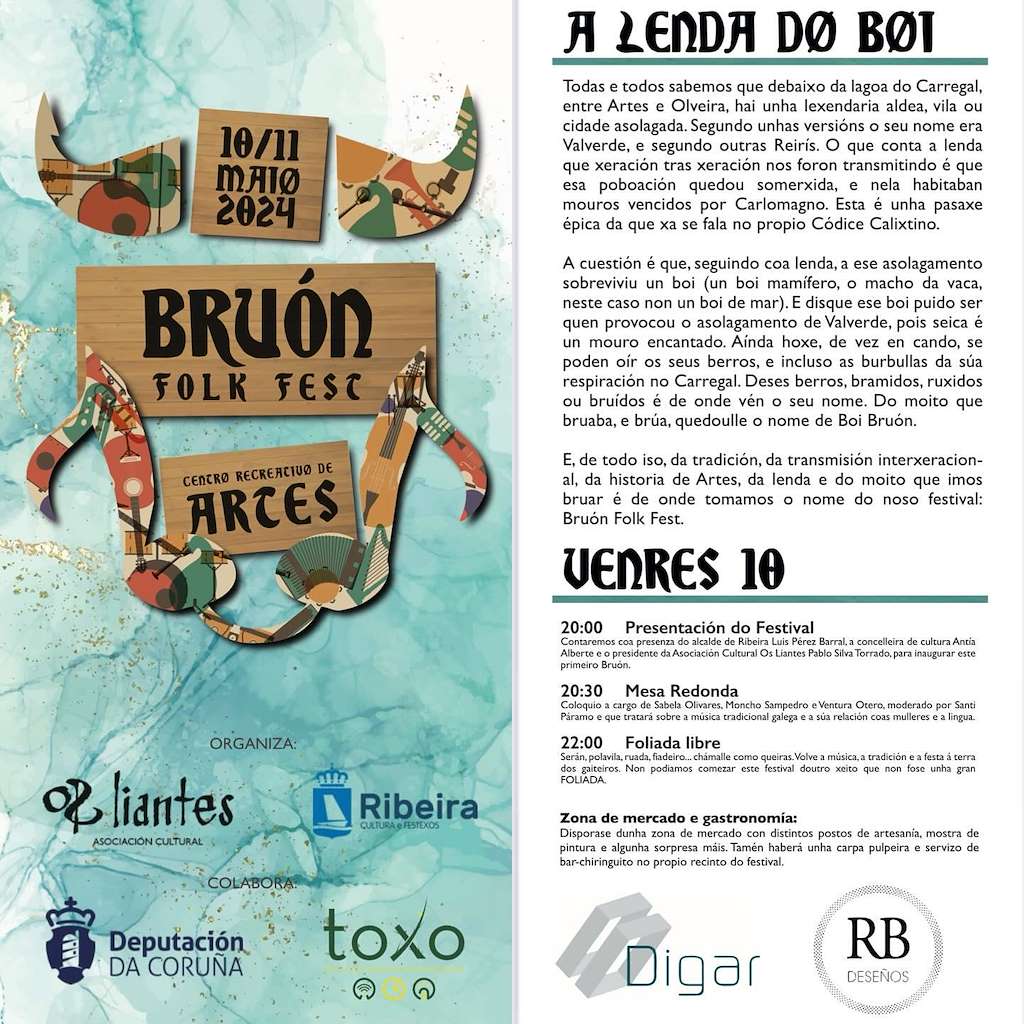 Bruón Folk Fest en Ribeira