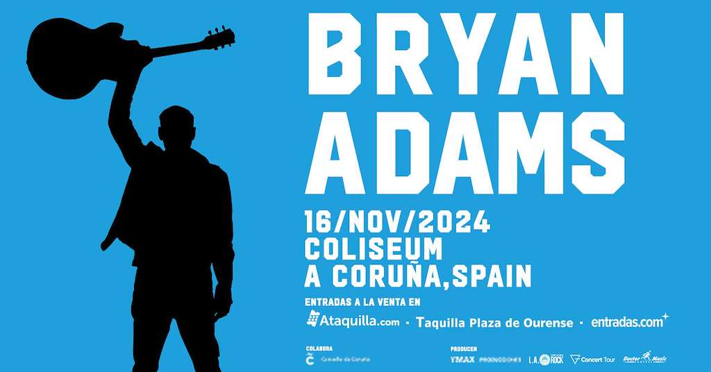 Bryan Adams - So Happy it Hurts (2024) en A Coruña