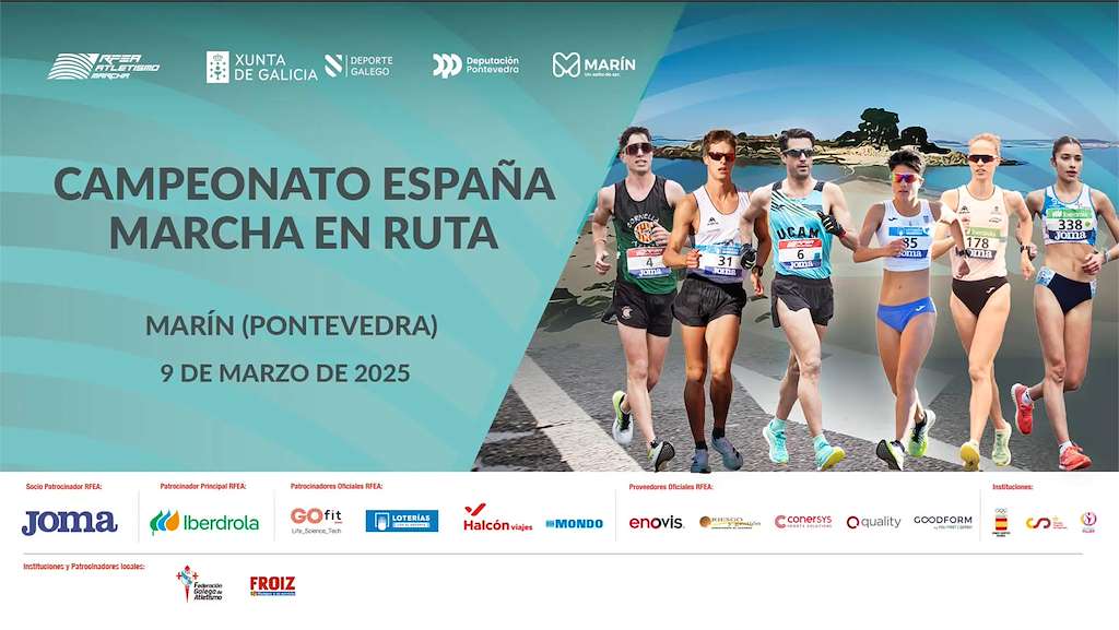 Campeonato España Marcha en Ruta (2025) en Marín