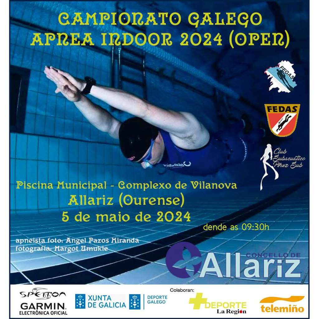 Campionato Galego Apnea Indoor  en Allariz