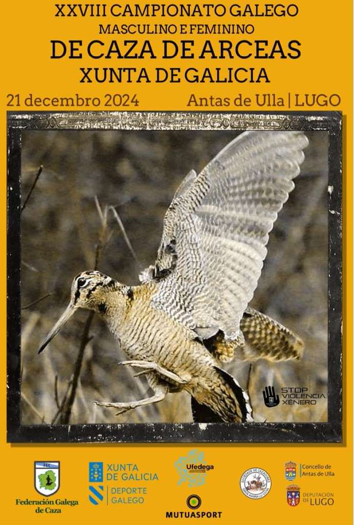 XXVIII Campionato Galego Caza de Arceas (2024) en Antas de Ulla