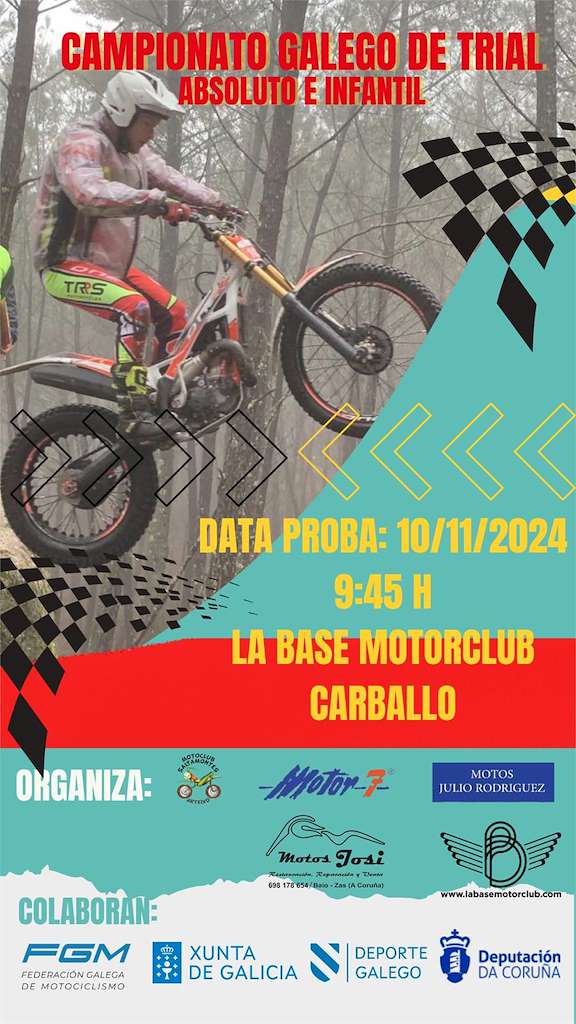 Campionato Galego de Trial (2024) en Carballo