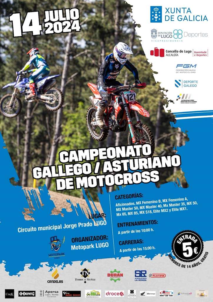 Campionato Gallego Asturiano de Motocross (2024) en Lugo