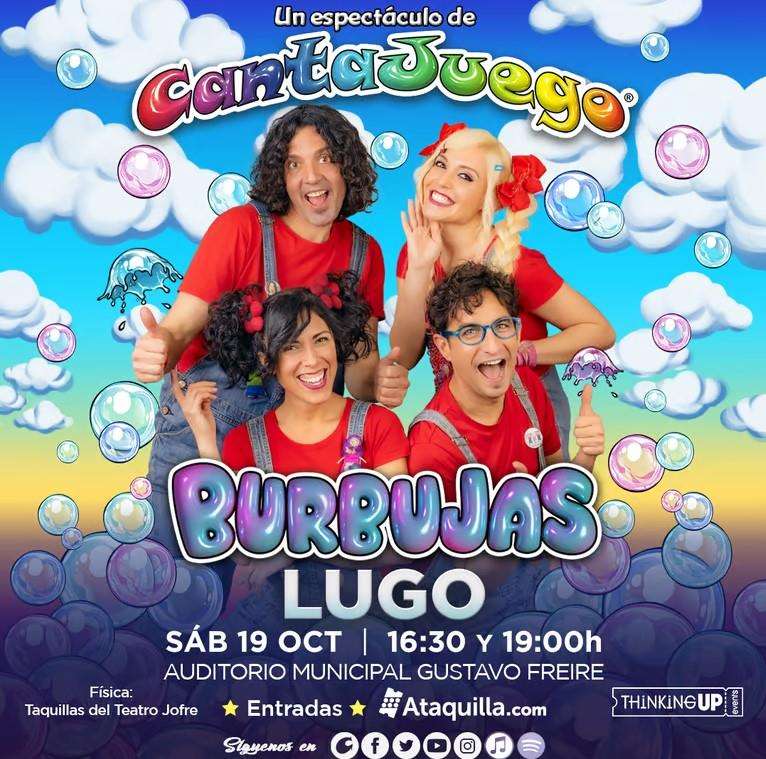 CantaJuego – Burbujas (2024) en Lugo