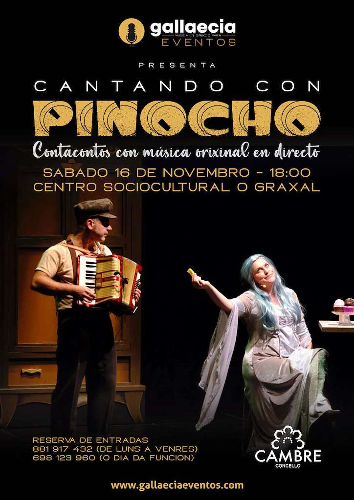 Cantando con Pinocho (2024) en Cambre