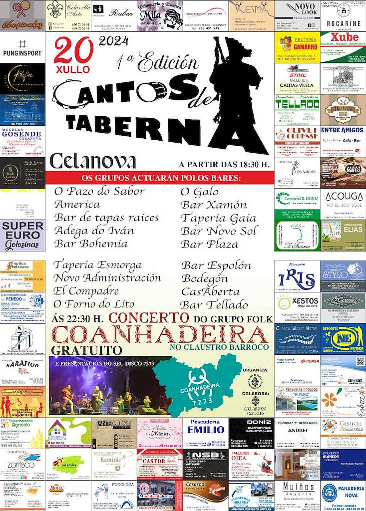 Cantos de Taberna en Celanova